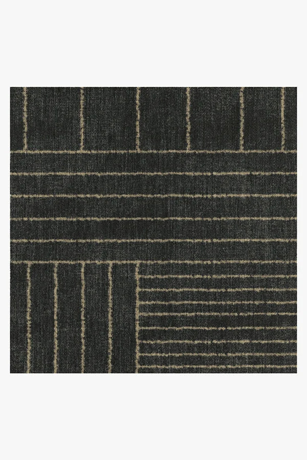 Bowie Charcoal Flatwoven Rug