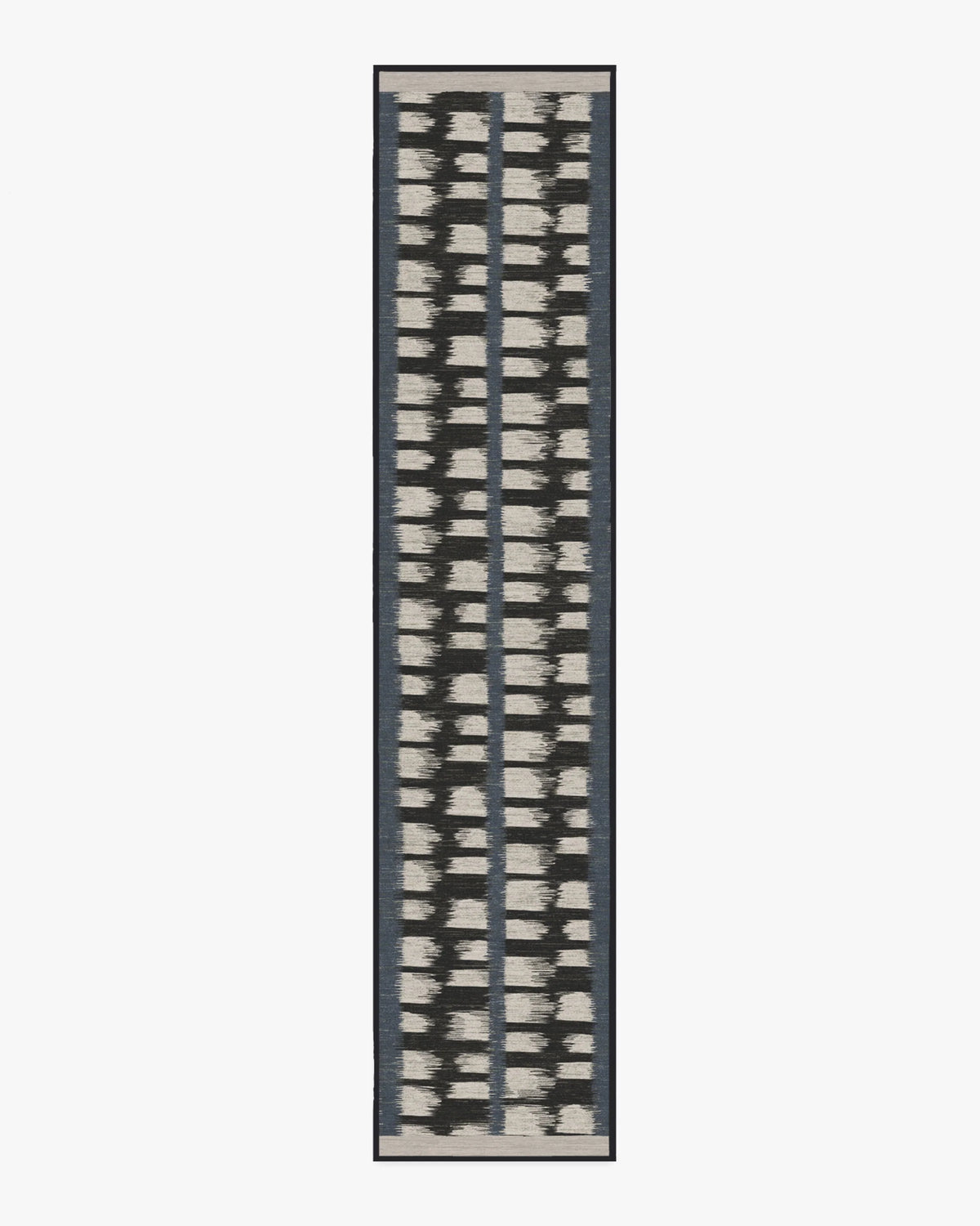 Berlin Charcoal & Sand Flatwoven Rug by Michael Michalsky
