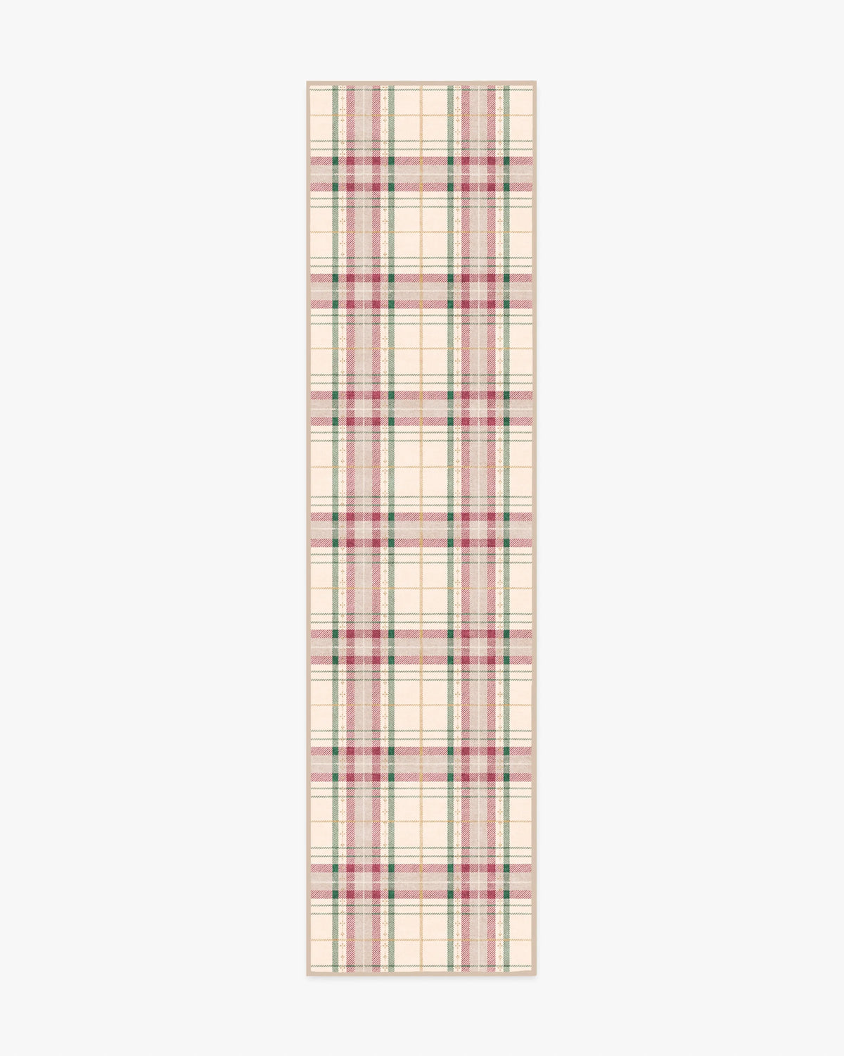 Heirloom Tartan Cream Flatwoven Rug