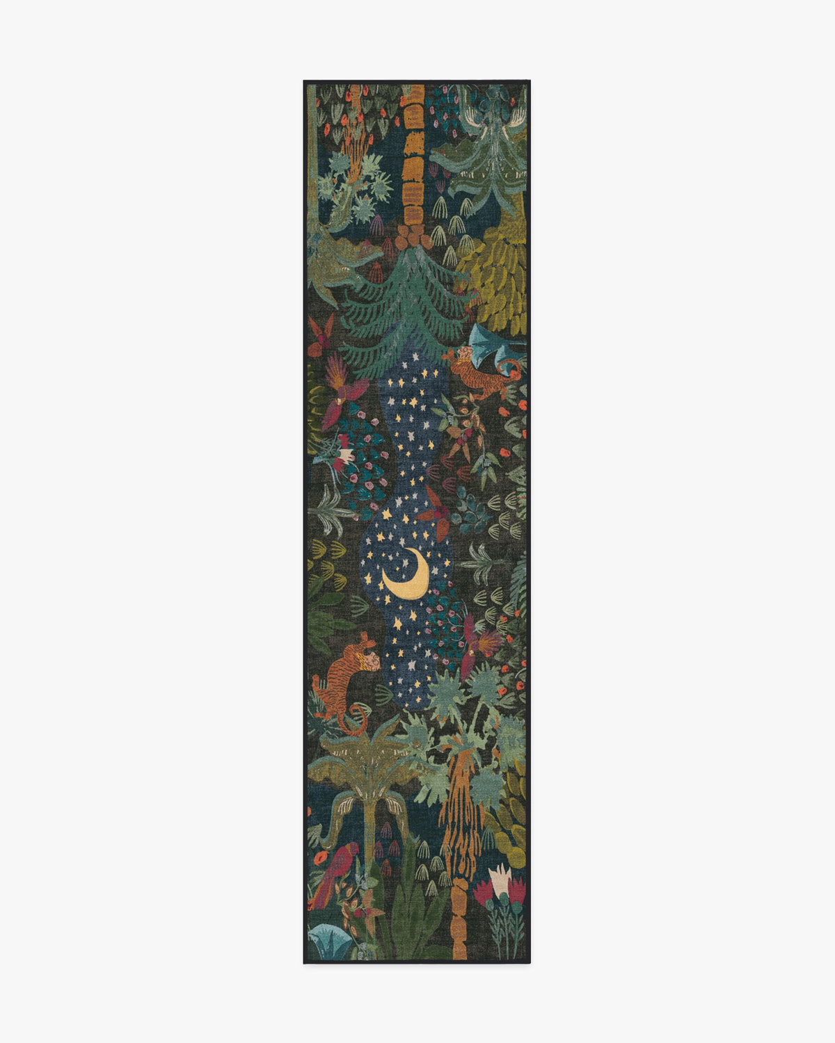 Josephine Midnight Flatwoven Rug by Jungalow