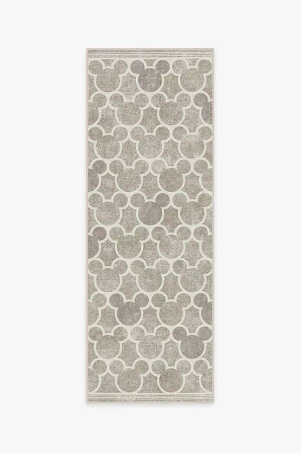 Mickey Trellis Ash Grey Rug