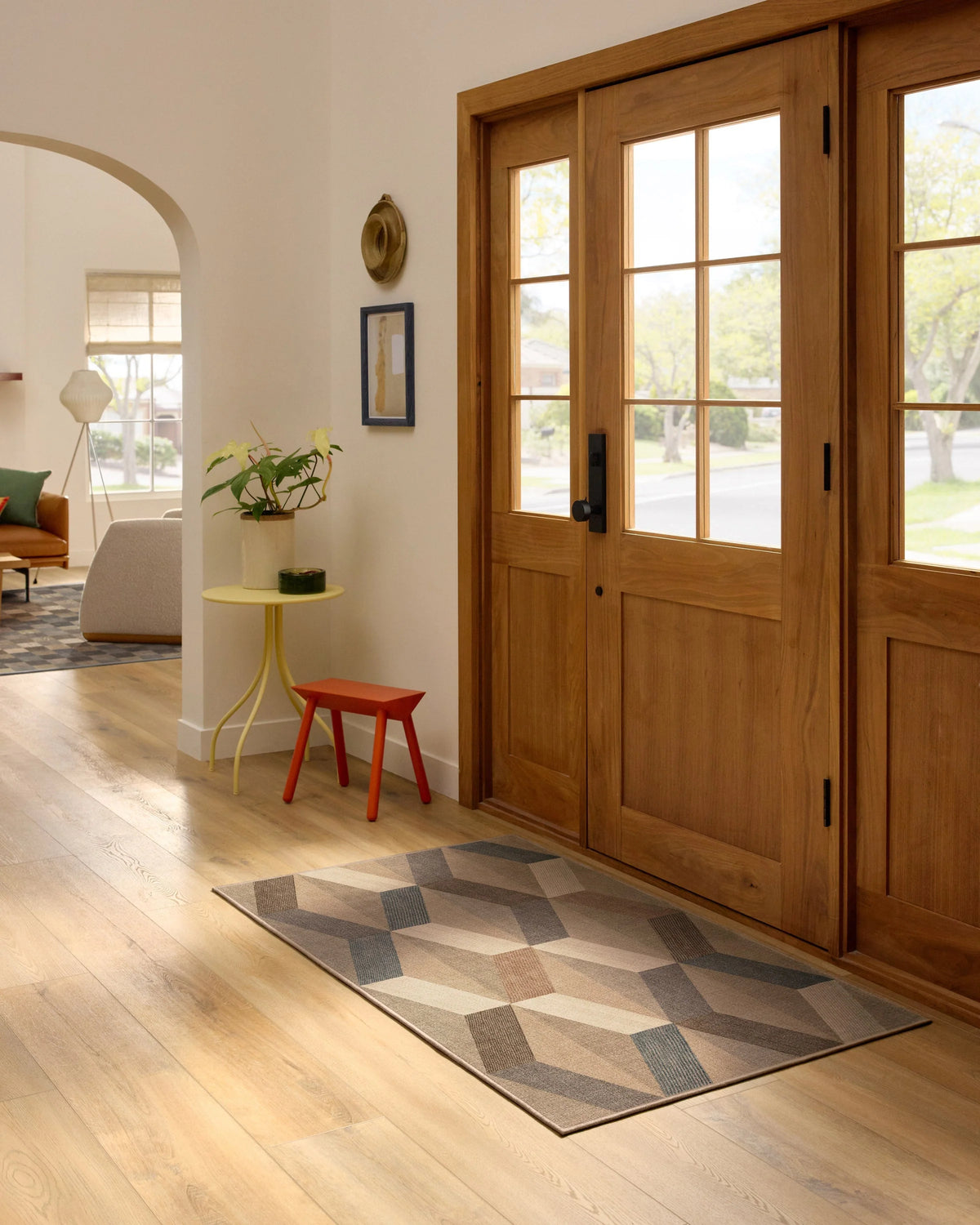 Kya Beige Flatwoven Rug