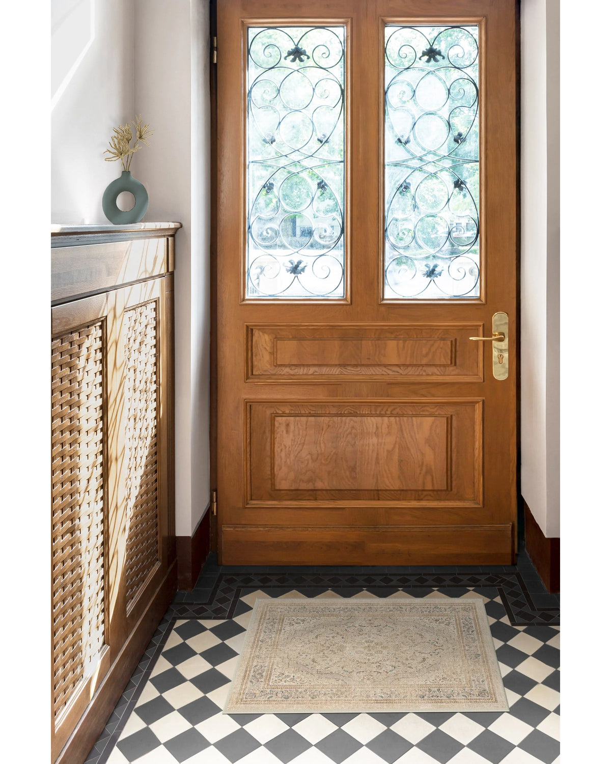 Adeline Ivory Opal Flatwoven Rug