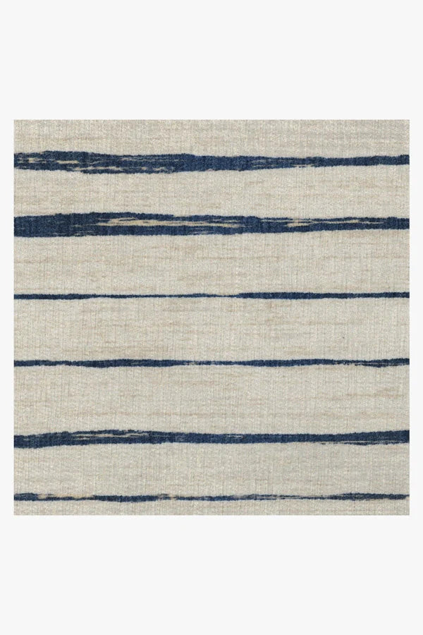 Talas Stripe Indigo Flatwoven Rug