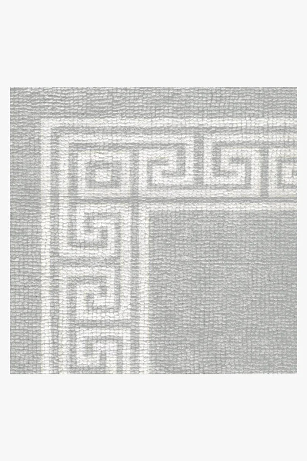 Rhodes Light Grey Bath Mat
