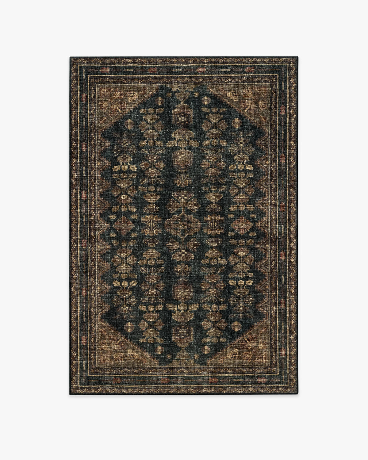 Pradera Soft Black & Brown Rug