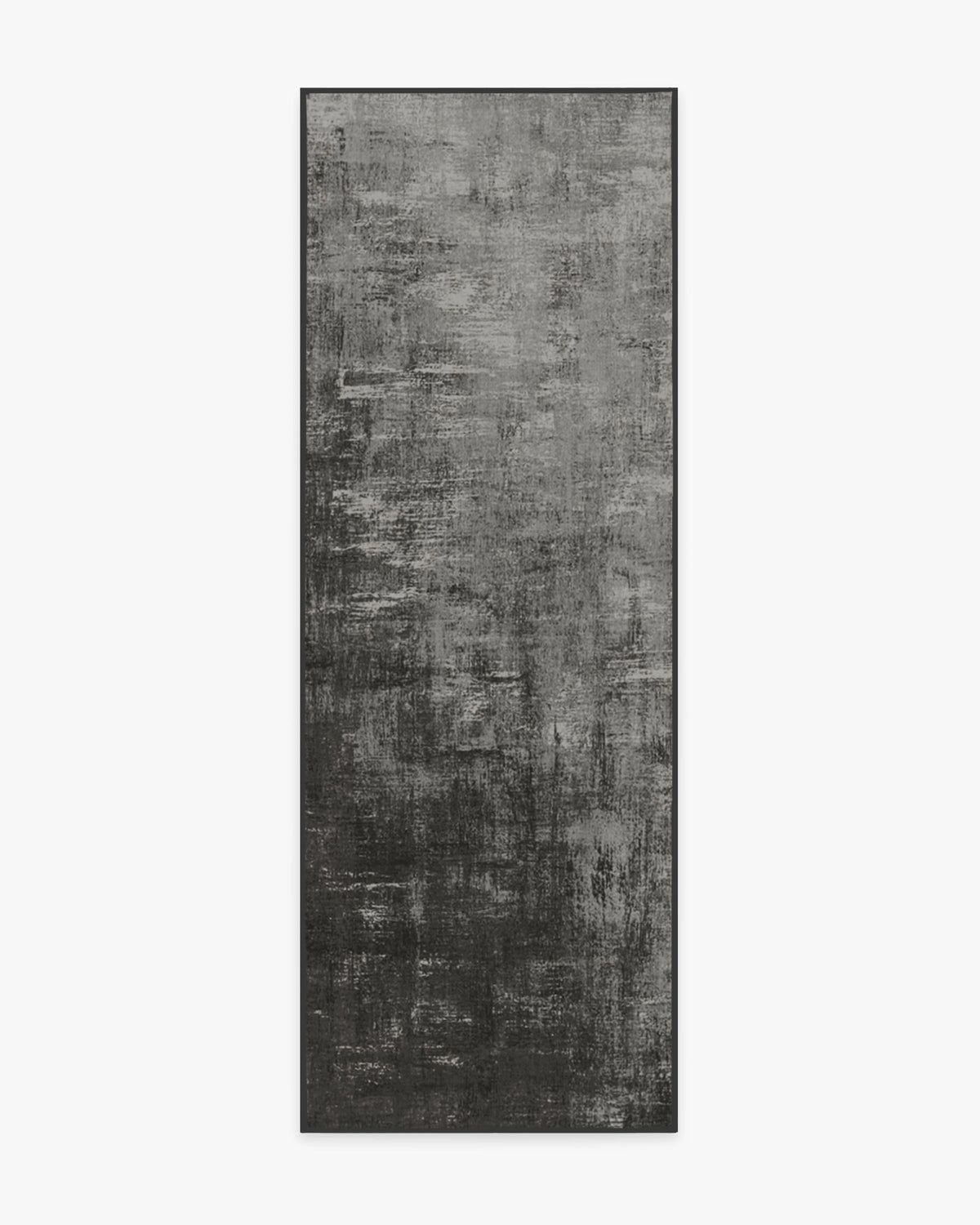 Impasto Greyscale Rug