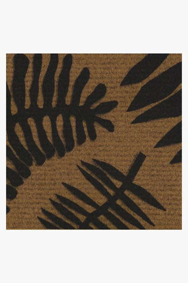 Henri Botanique Black Doormat