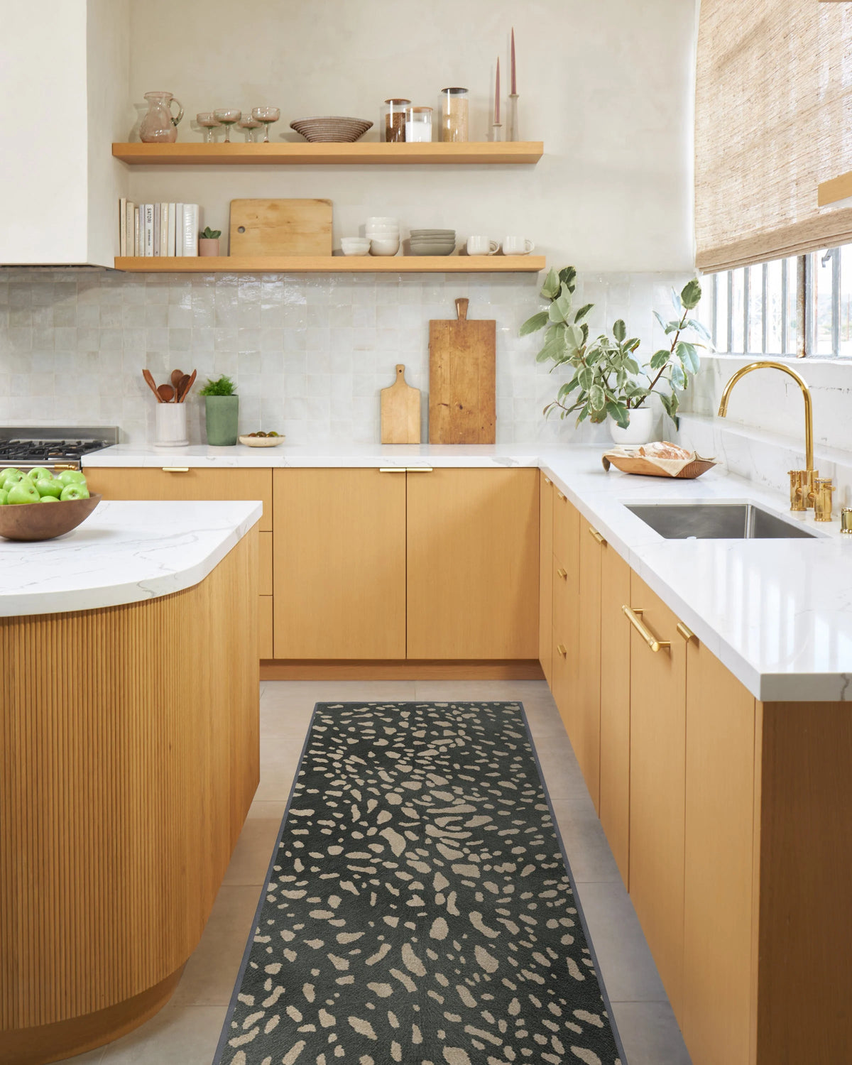 Fawn Dark Grey Rug