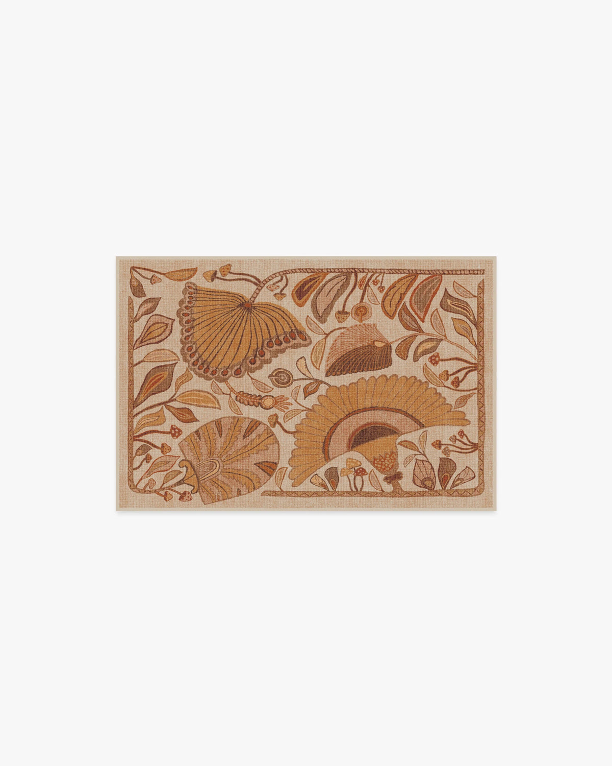 Alice Mellow Yellow Flatwoven Rug by Jungalow