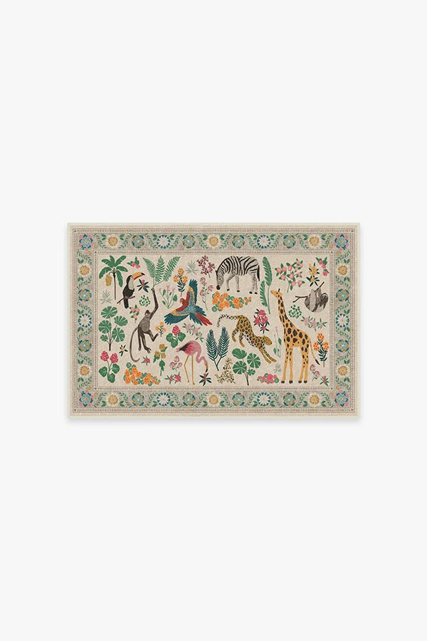 Jingle Jungle Rug by Iris Apfel