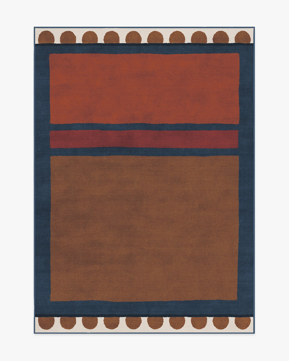Nina Indigo & Rust Rug by Jungalow