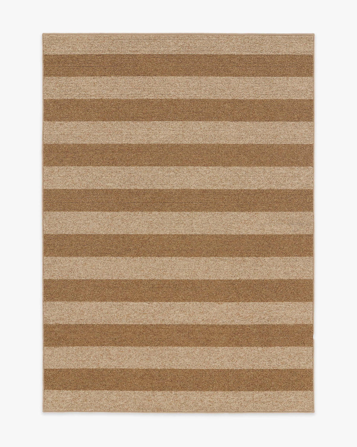 Nolan Bold Stripe Natural & Dark Natural Performance Weave Rug