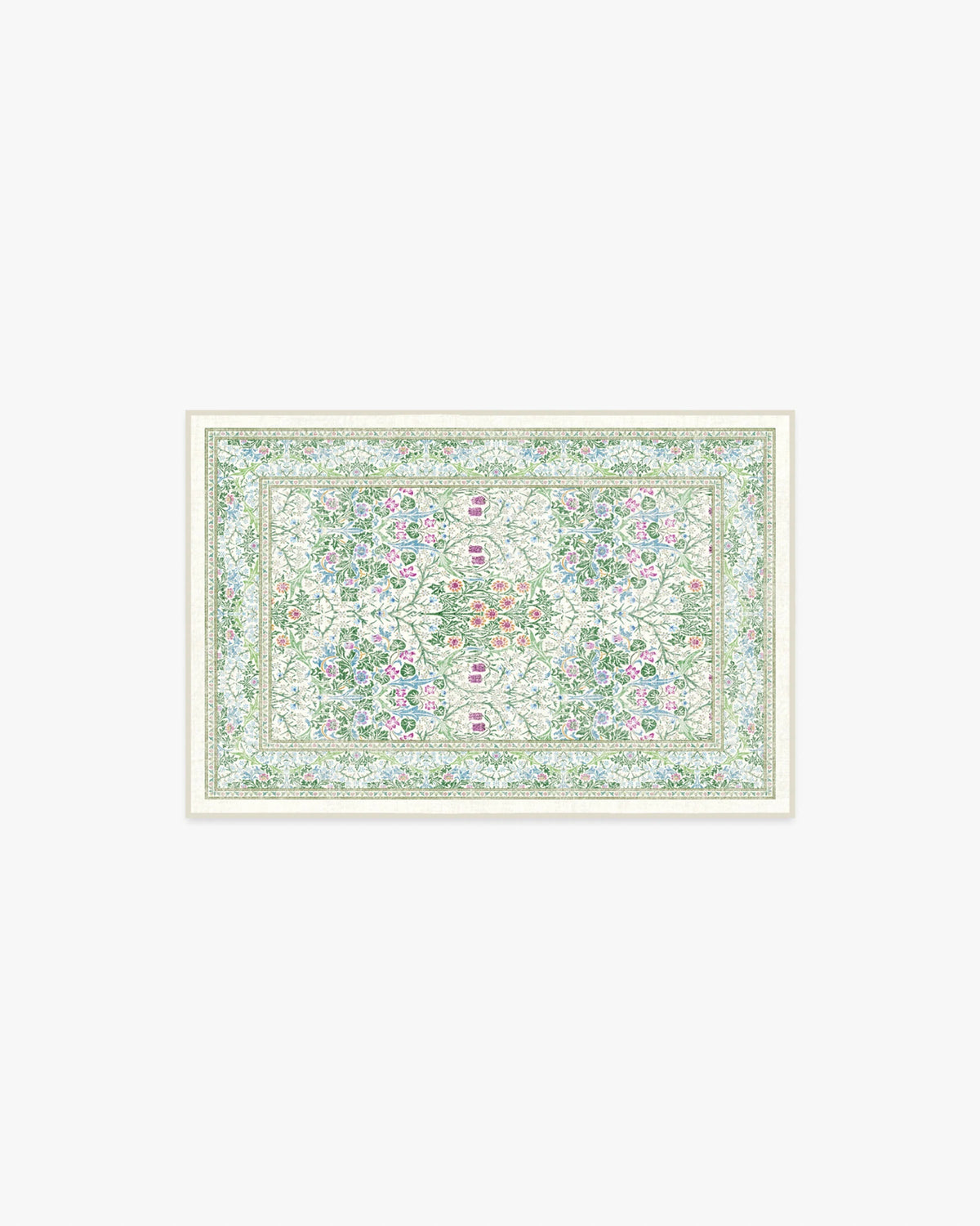 Blackthorn Berry Multicolor Rug by Morris & Co.