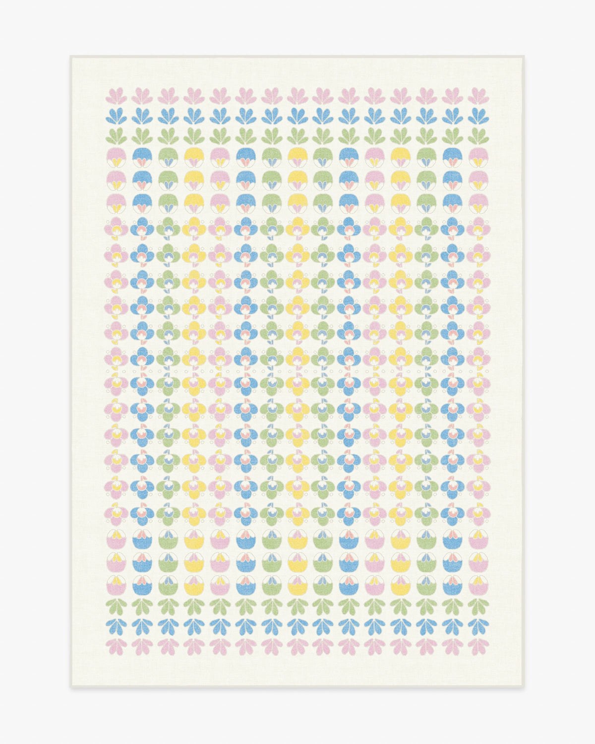 Ditzy Daisy Multicolor Rug