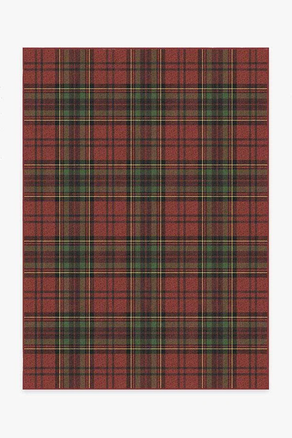 Dress Stewart Tartan Red Flatwoven Rug