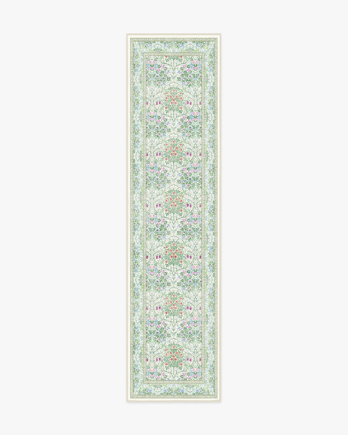 Blackthorn Berry Multicolor Rug by Morris & Co.