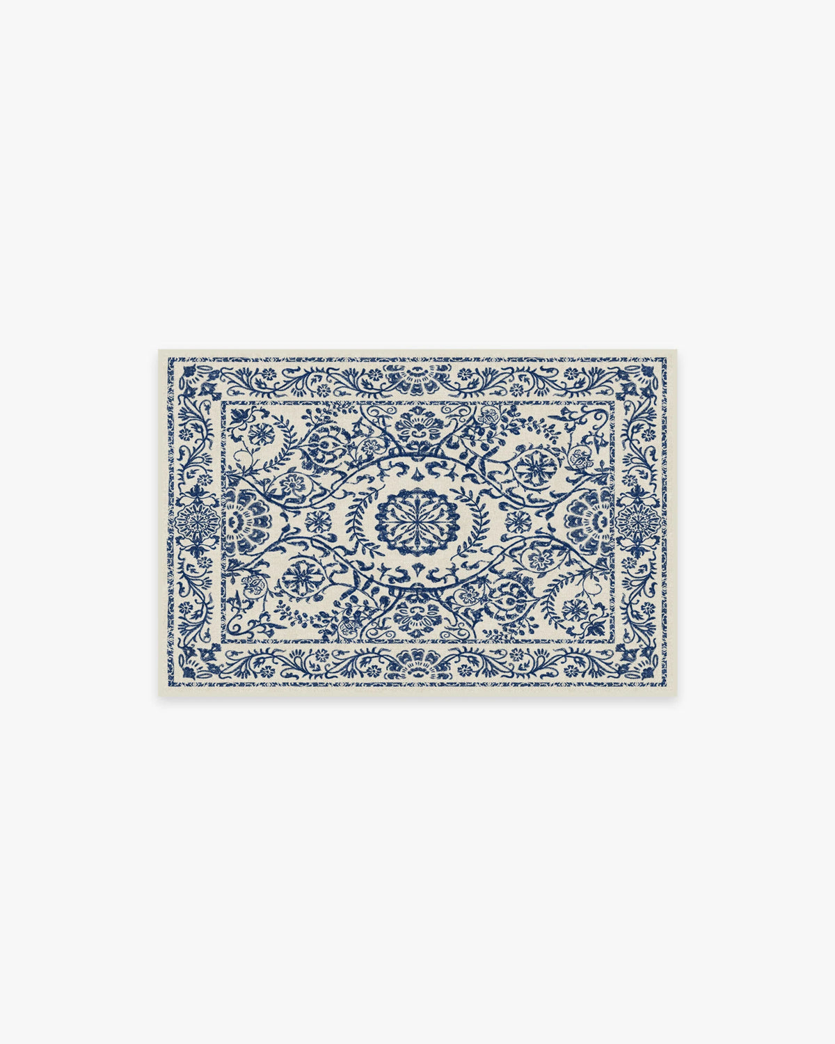 Delphina Delft Blue Flatwoven Rug