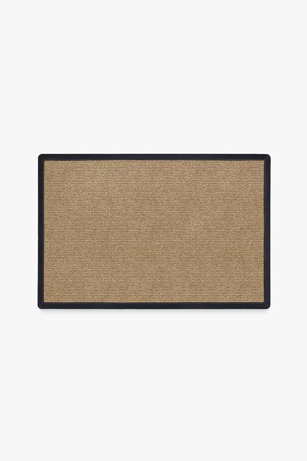 Looped Solid Light Coir Doormat