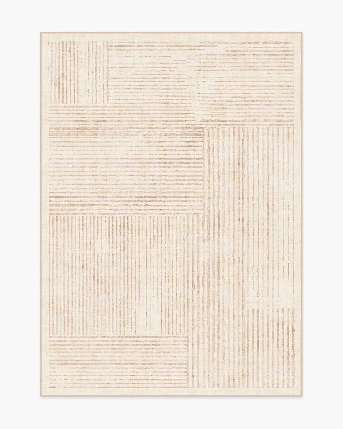 Linear Oasis Neutral Rug