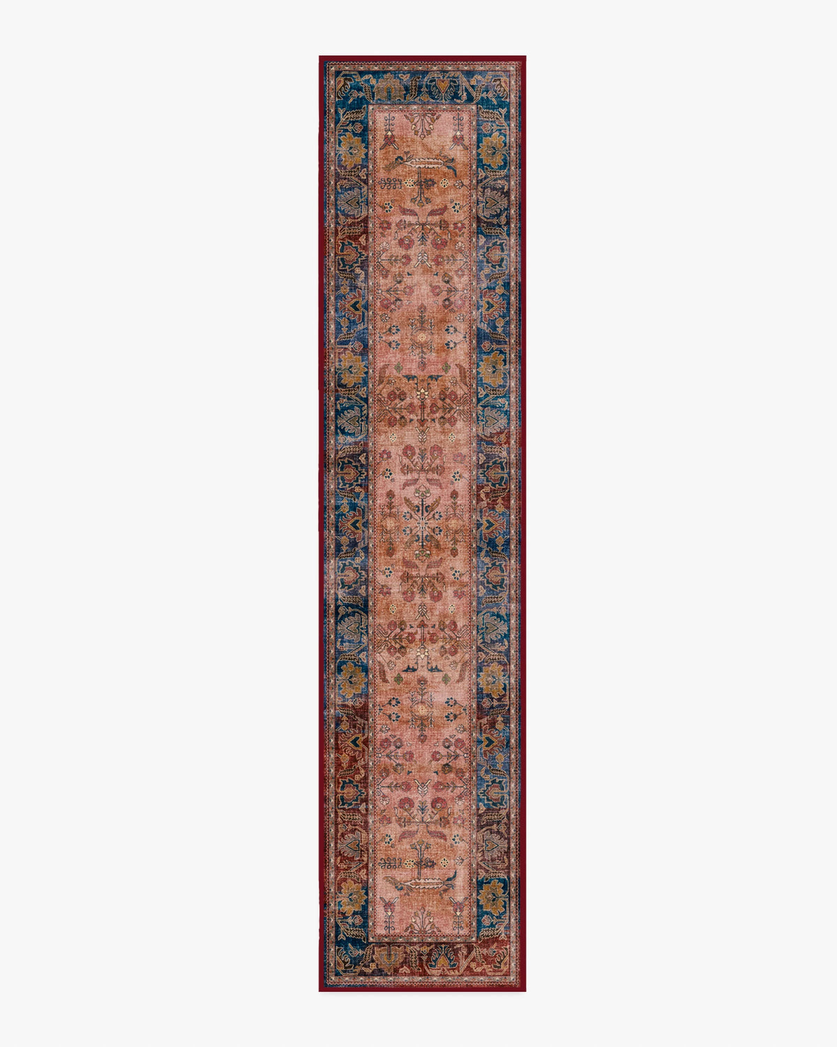 Yara Navy & Bronze Flatwoven Rug