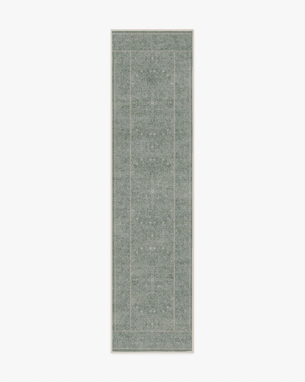 Walthamstow Sage Green Rug by Morris & Co.