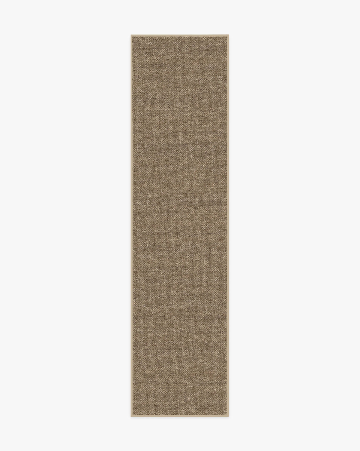 Burlap Solid Sand Re-Jute Rug