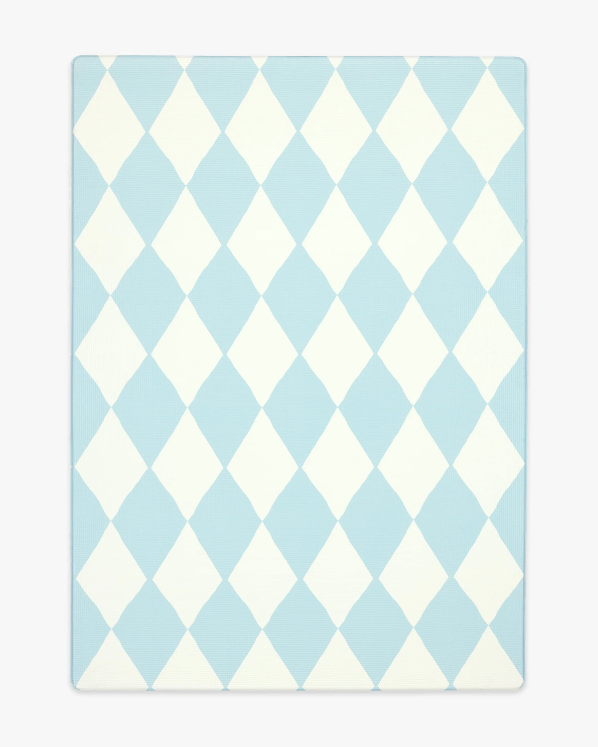 Happy Harlequin Pastel Blue Play Mat