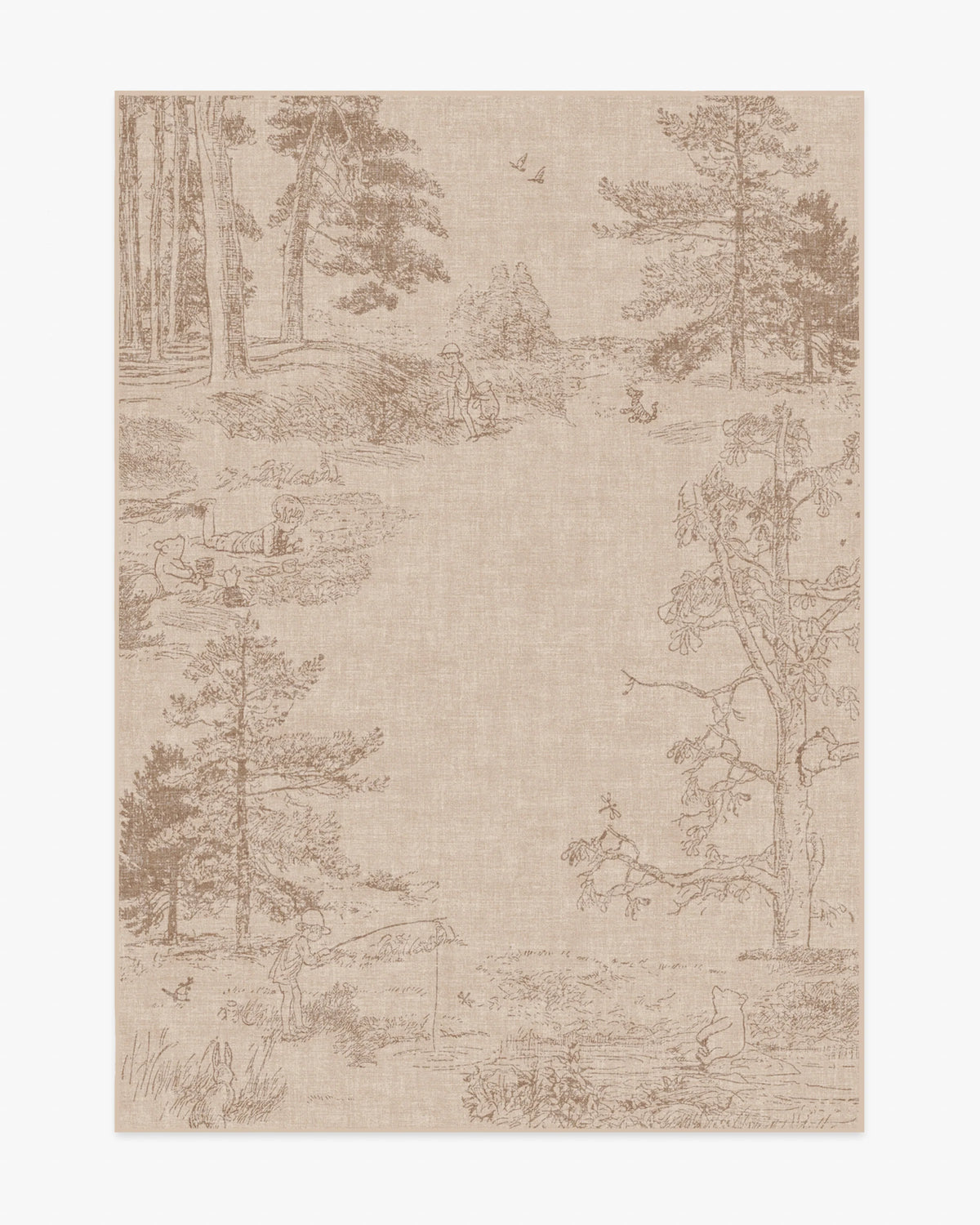 Hundred Acre Wood Natural Flatwoven Rug