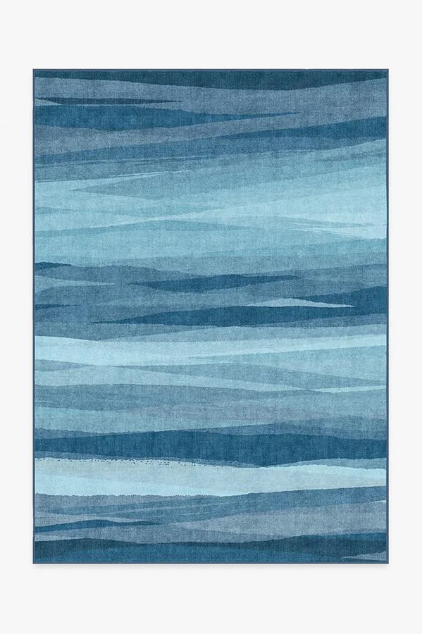 Meridian Blue Flatwoven Rug