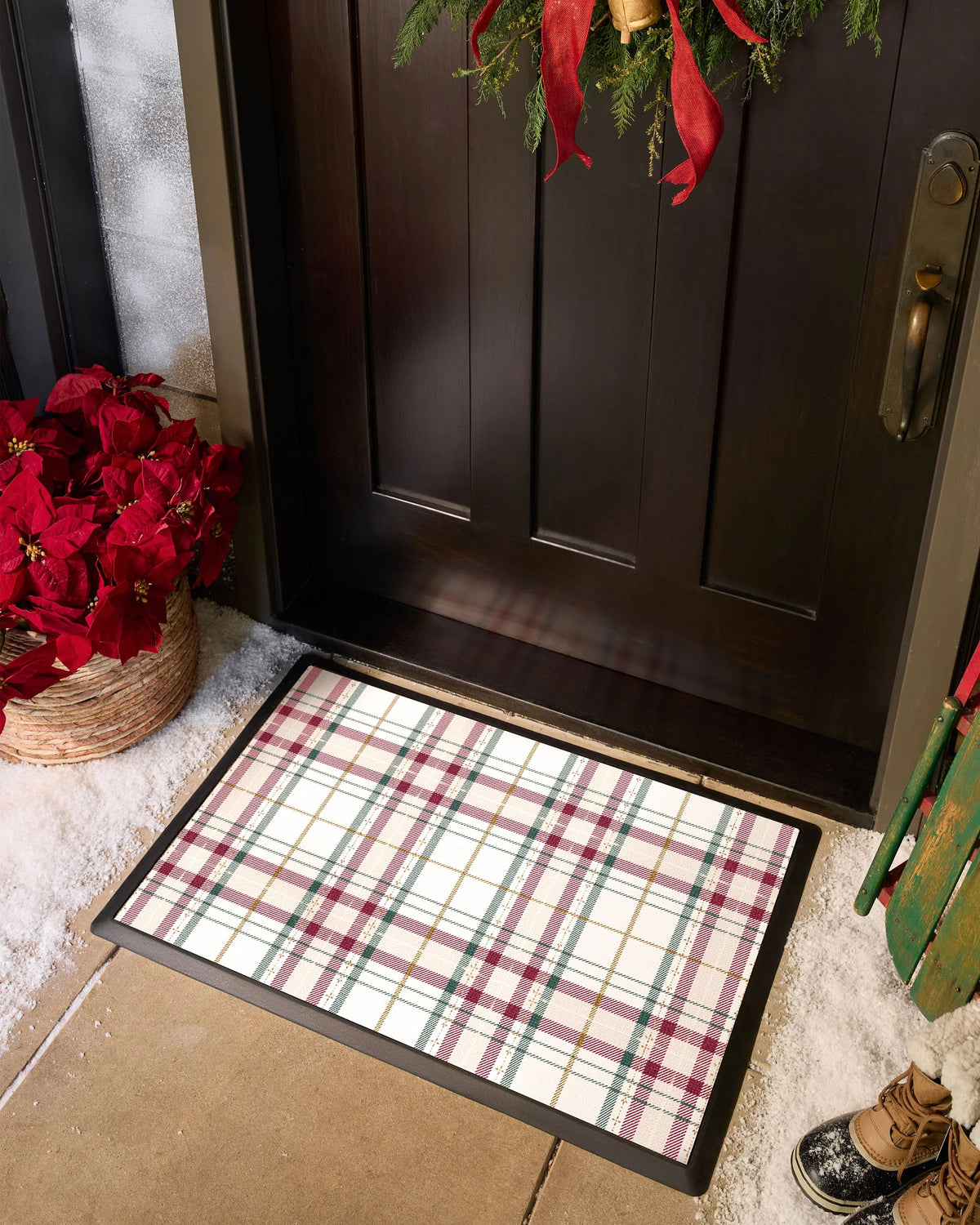 Heirloom Tartan Cream Doormat