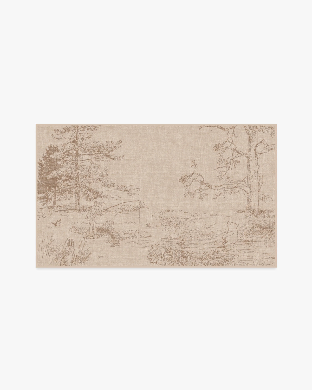 Hundred Acre Wood Natural Flatwoven Rug