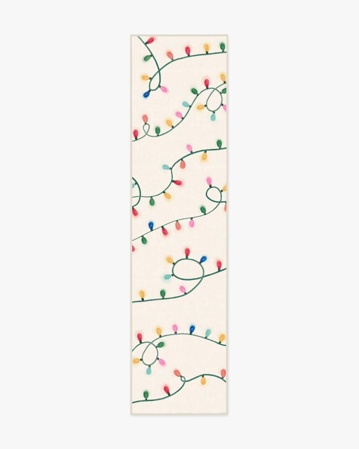Let It Glow Cream Flatwoven Rug