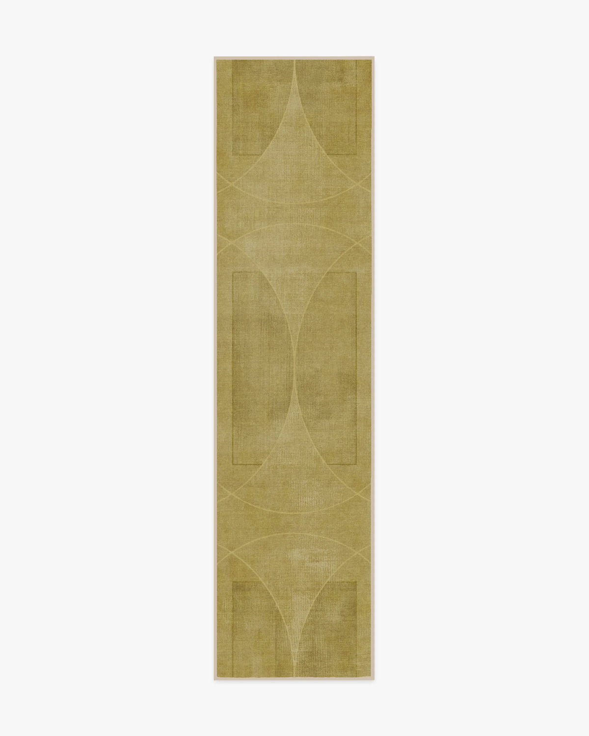 Ayla Gold Flatwoven Rug by Architectural Digest