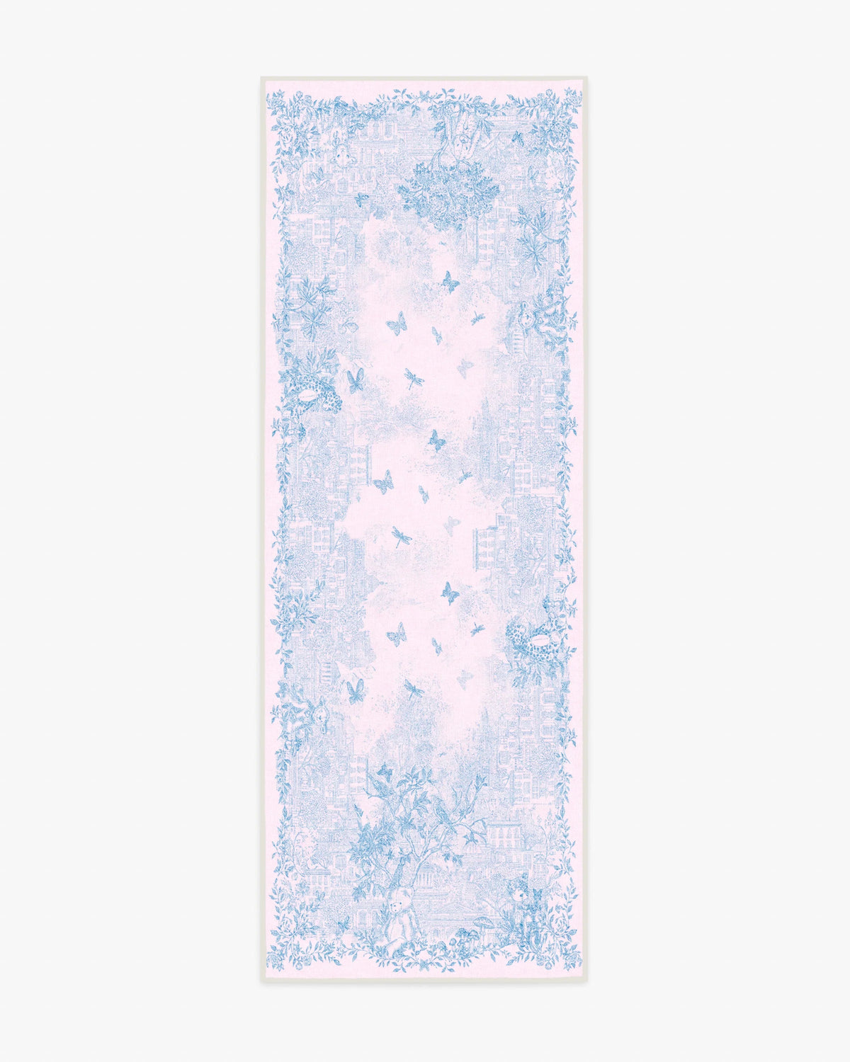 Emi Toile Soft Pink Rug by Humberto Leon