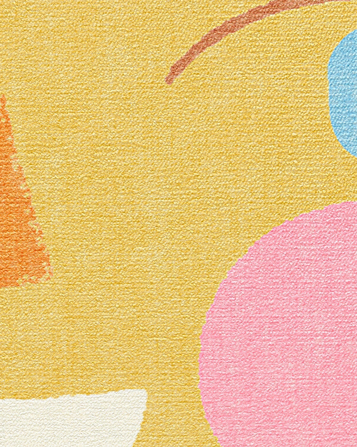 Hello Sunshine Rug, 6' Round