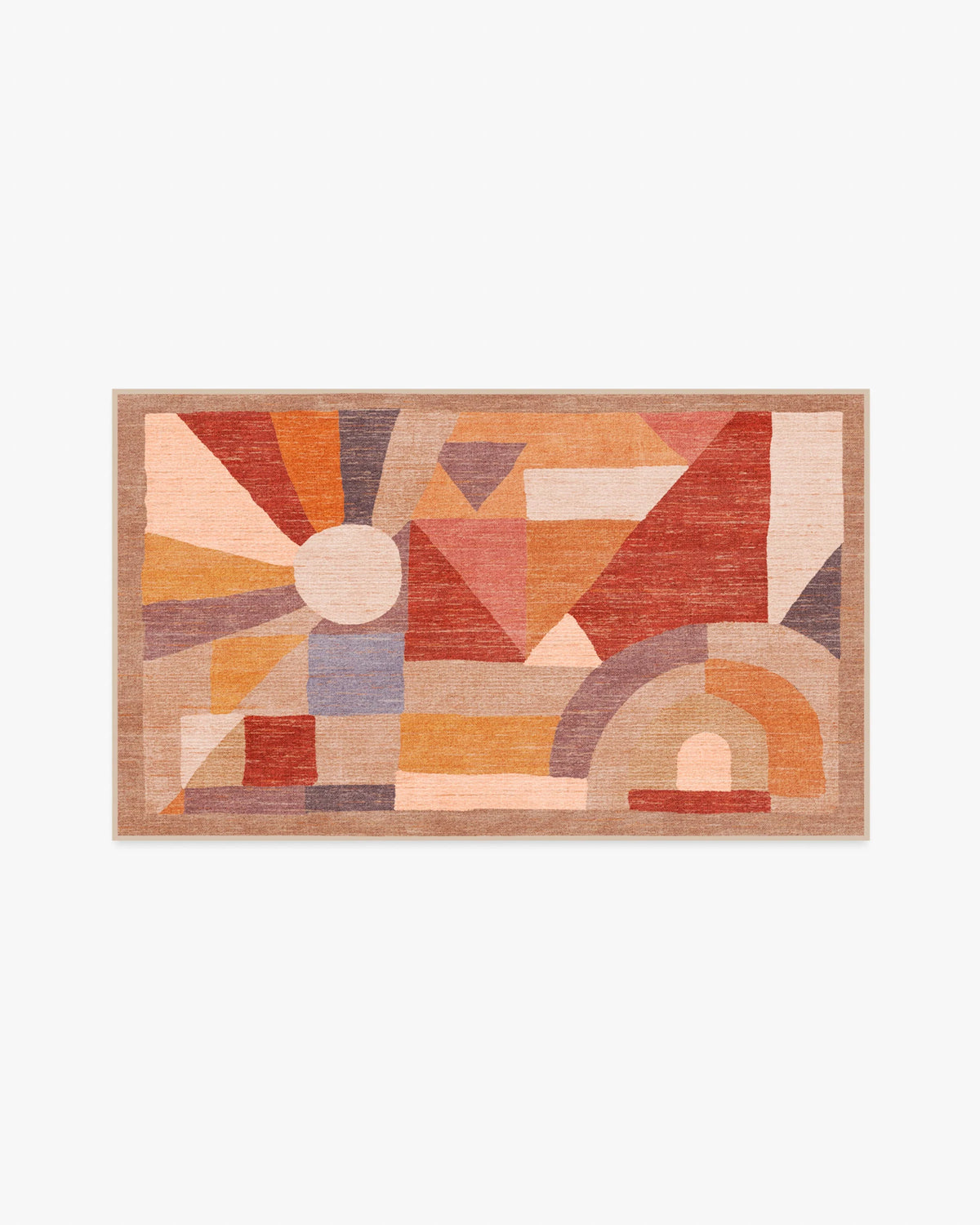 Orilla Sunset Flatwoven Rug by Jungalow