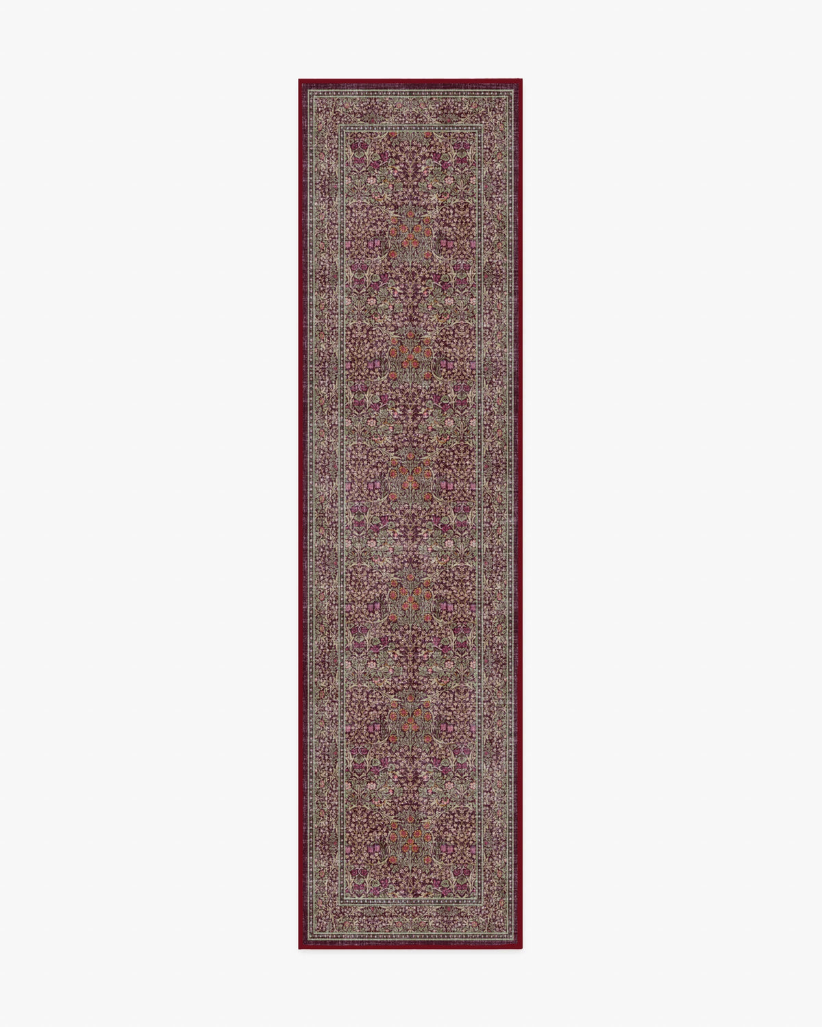 Blackthorn Mulberry Rug by Morris & Co.