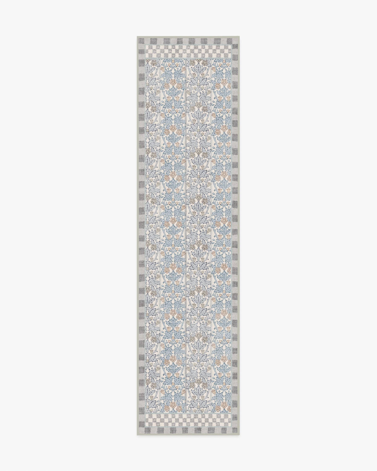 Oak & Blossom Grey Rug by Morris & Co.