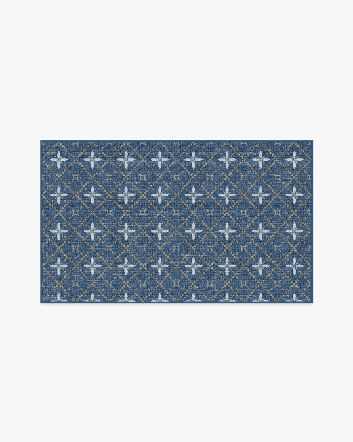 Alva Navy Flatwoven Rug