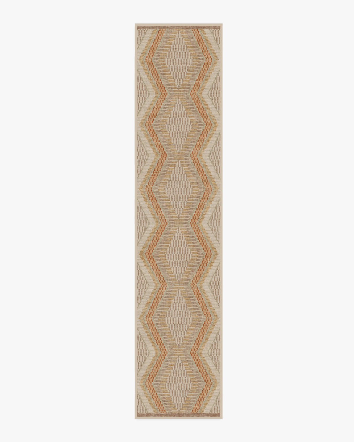 Etta Natural & Terra Flatwoven Rug by Jungalow