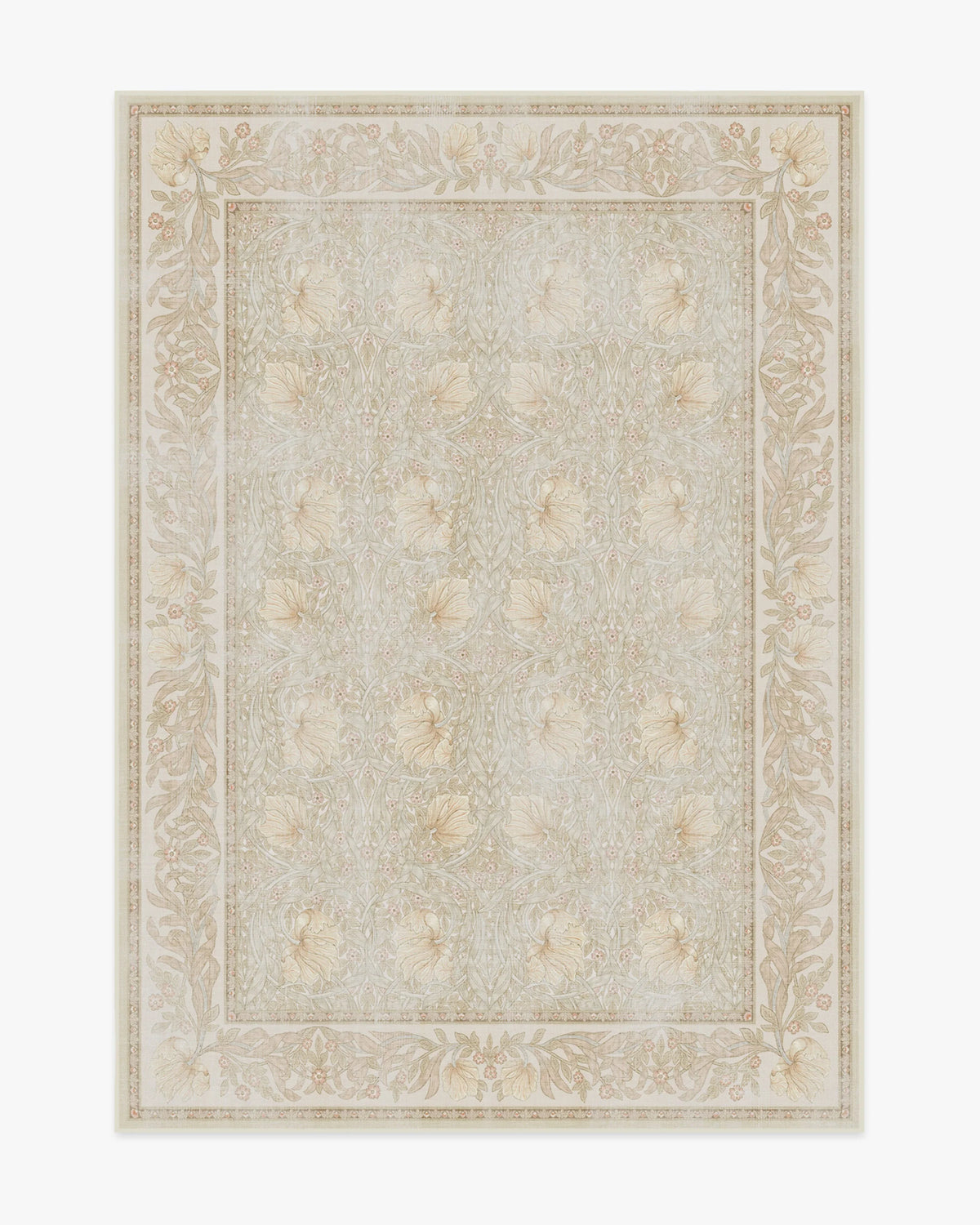 Pimpernel Vintage Blush Rug by Morris & Co.