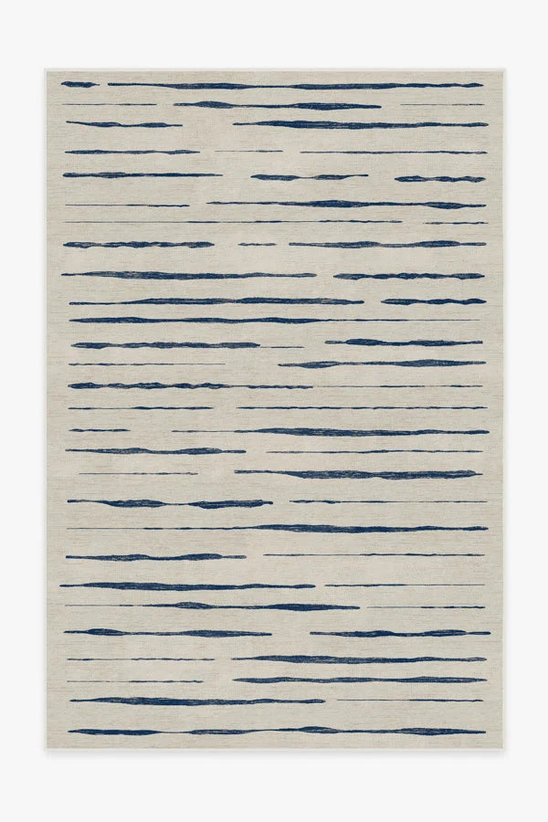 Talas Stripe Indigo Rug