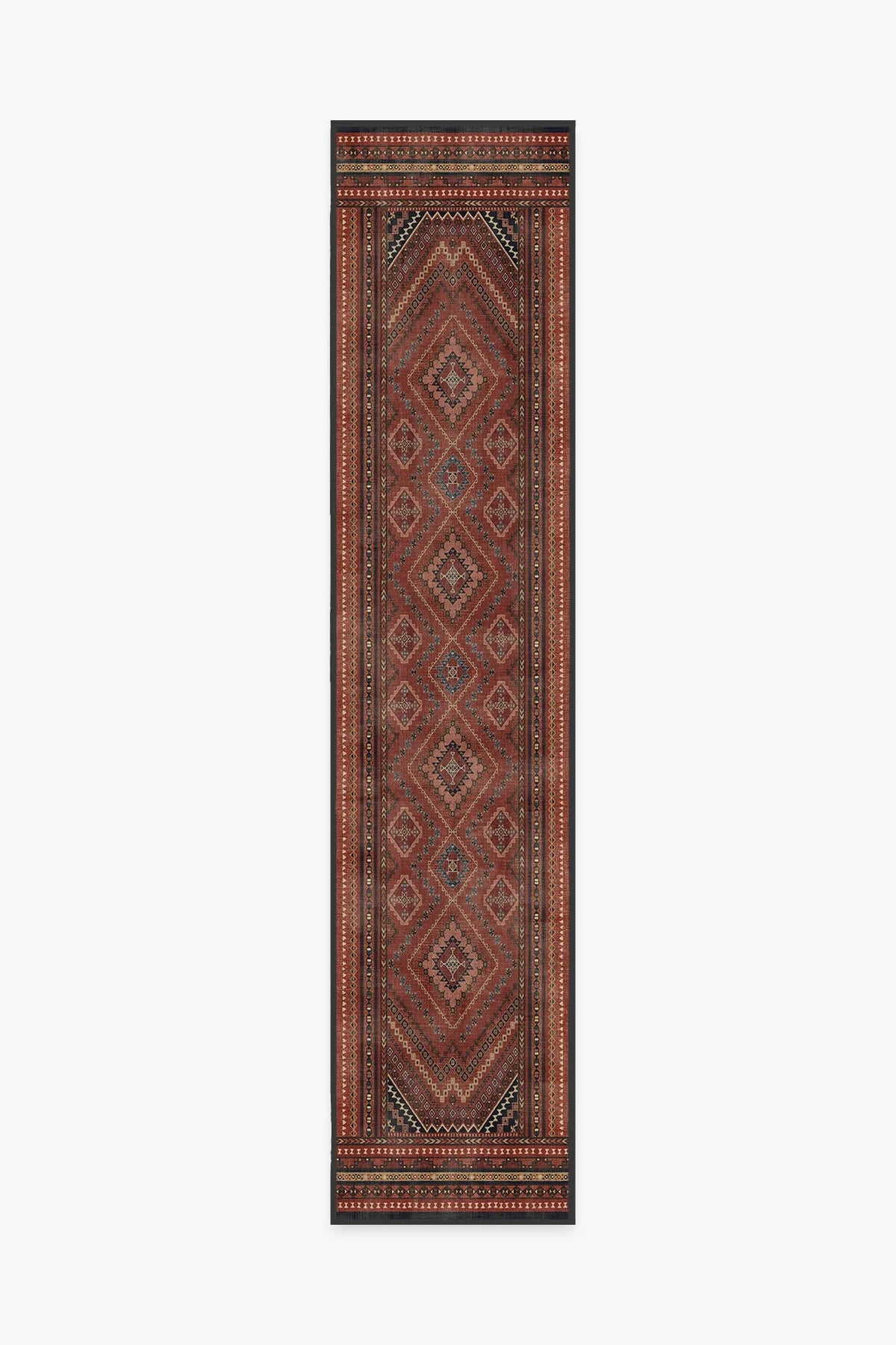 Kaden Amber Red Flatwoven Rug