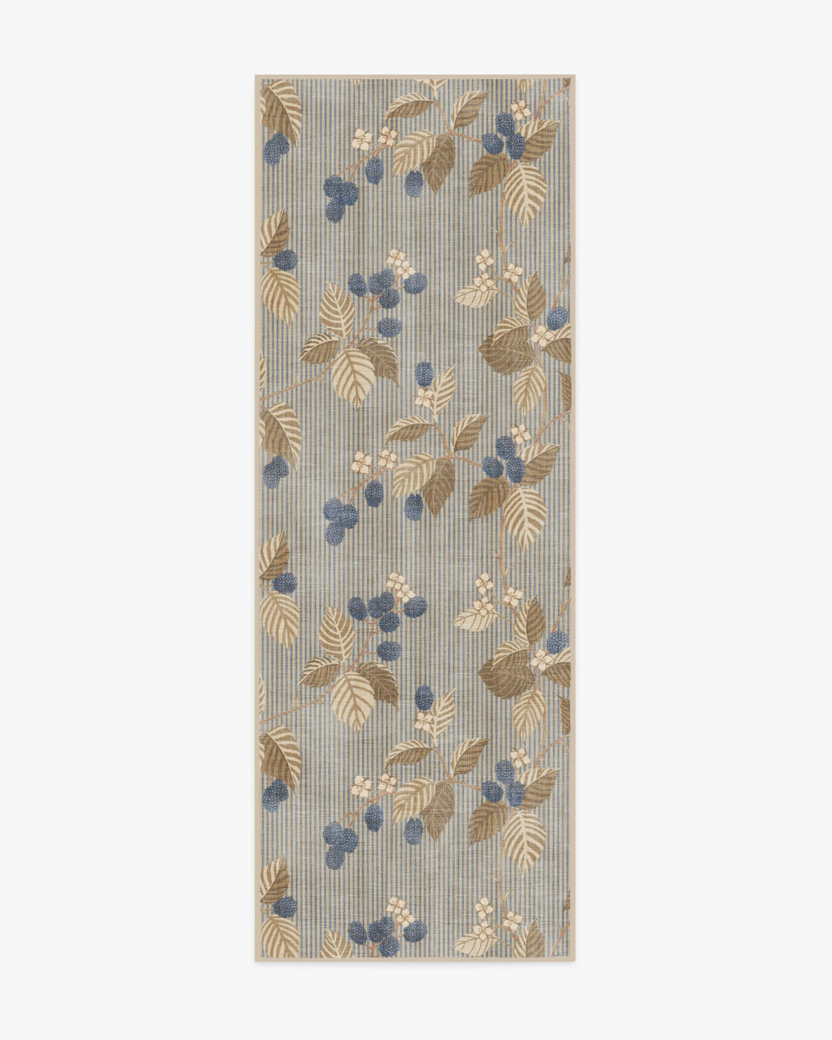 Rubus Azure & Fawn Flatwoven Rug by Sanderson