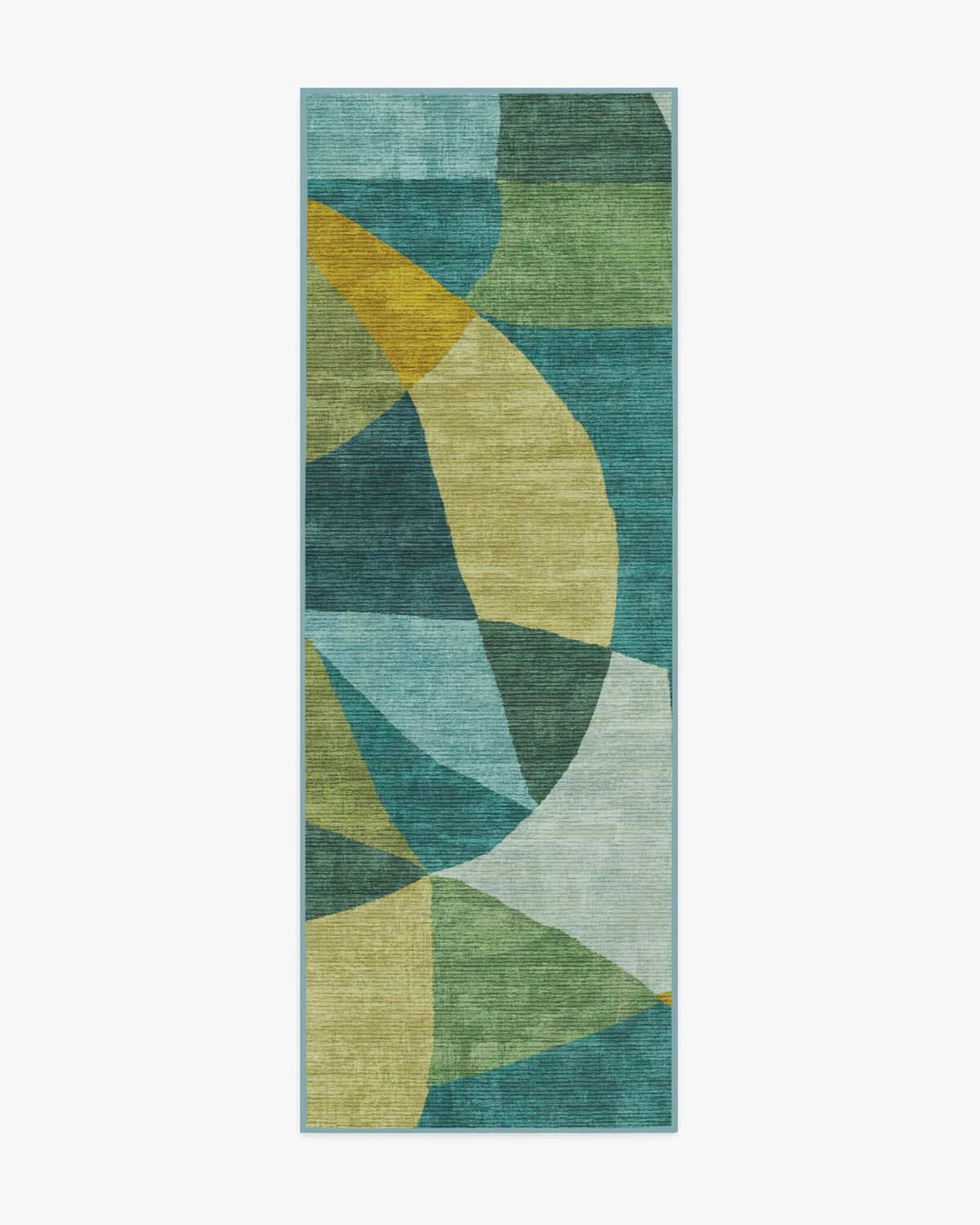 Kayla Teal Green Flatwoven Rug by Jungalow