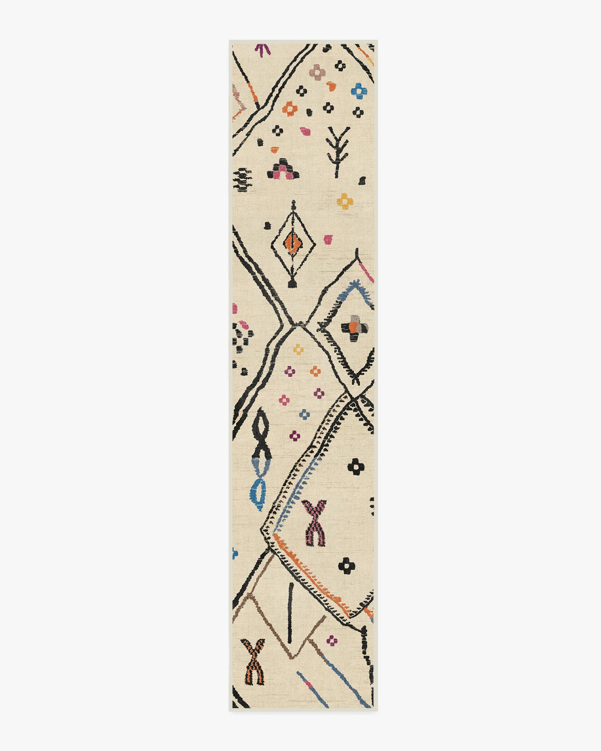 Pamir Ivory Multicolour Flatwoven Rug