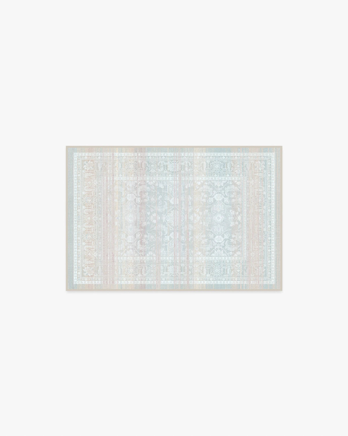 Ophelia Grey & Blue Flatwoven Rug