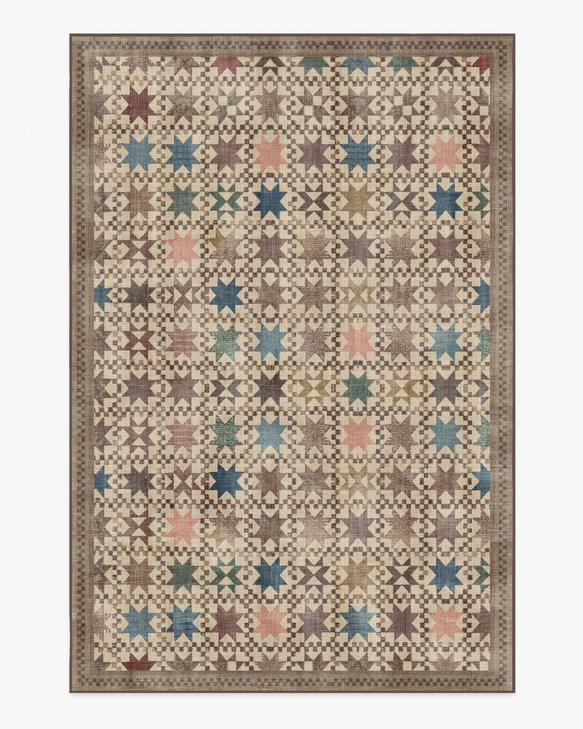 Calloway Brown Multicolor Flatwoven Rug