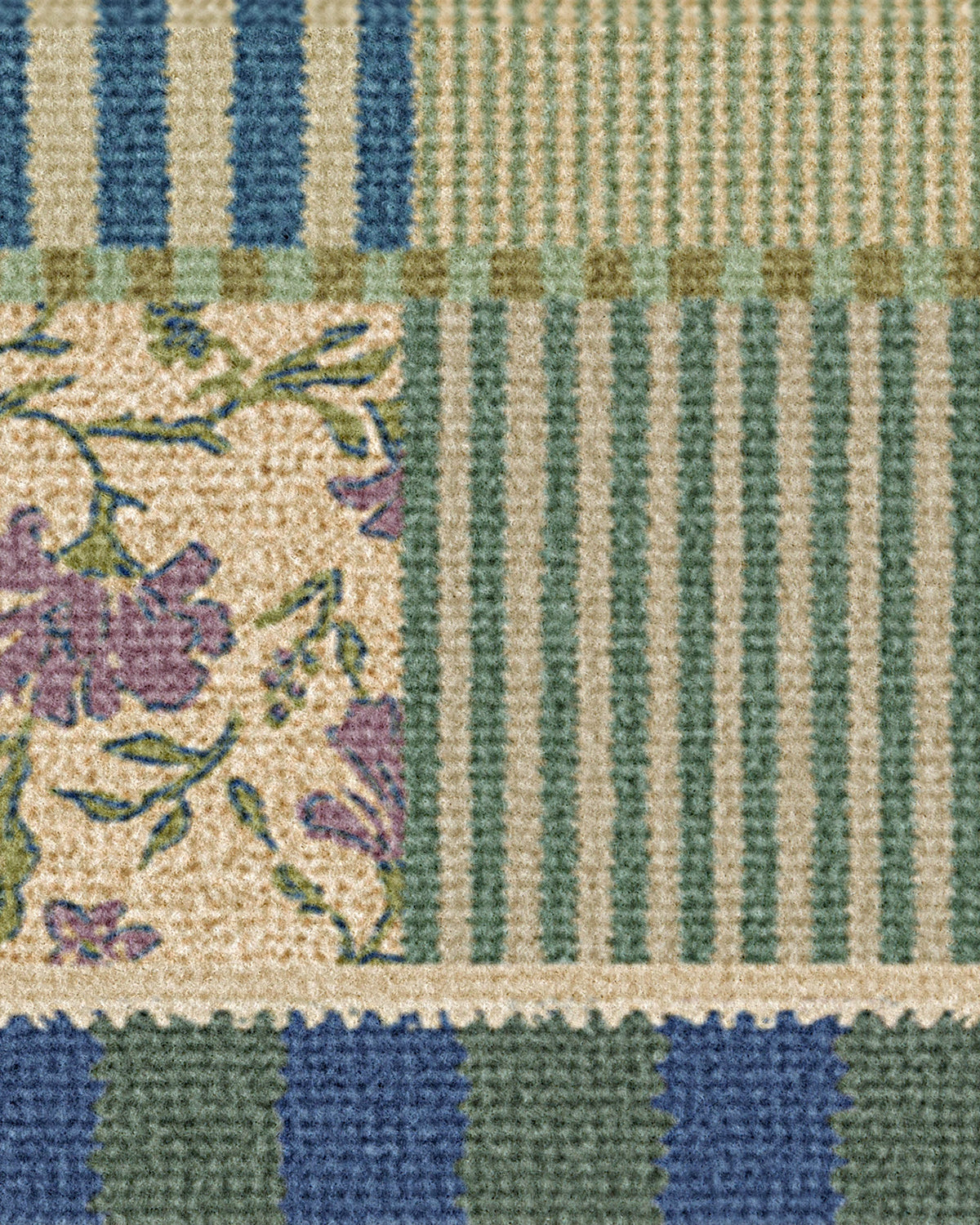 Wendel Blue Large Doormat by Anthropologie